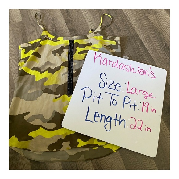 KARDASHIAN Camo Tank Top - Picture 5 of 6
